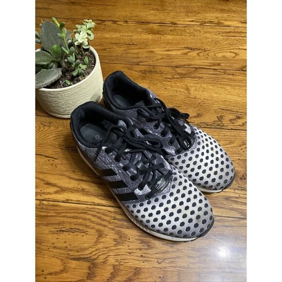 Mens ADIDAS ZX FLUX in colors BLACK / BLACK / FTW WHITE SIZE 10.5 main image 6